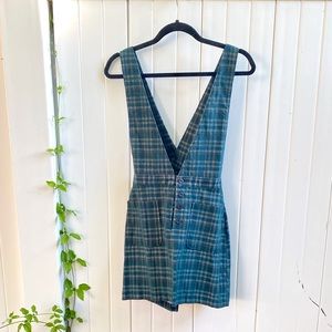 Jack by BB Dakota plaid skirt romper never worn!